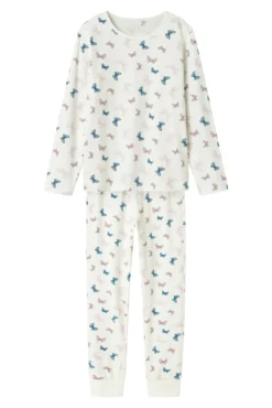 Conjunto de pijama borboleta de menina