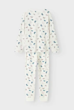 Conjunto de pijama borboleta de menina