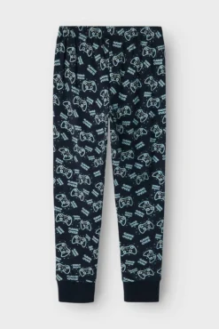 Conjunto de pijama de menino de videogame
