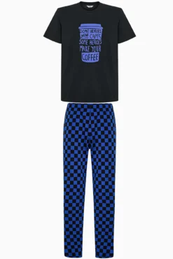 Conjunto de pijama pijama comprido estampado