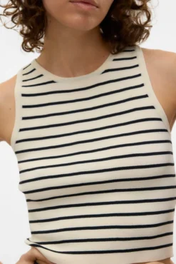Crop top de malha