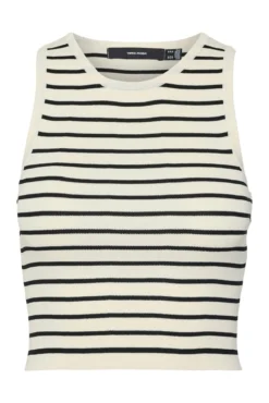 Crop top de malha