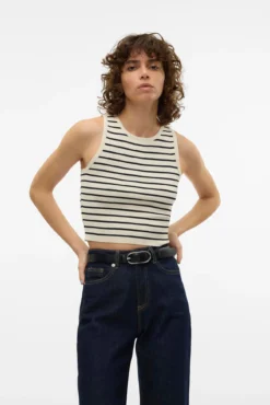 Crop top de malha