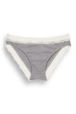 Cueca algodão gris