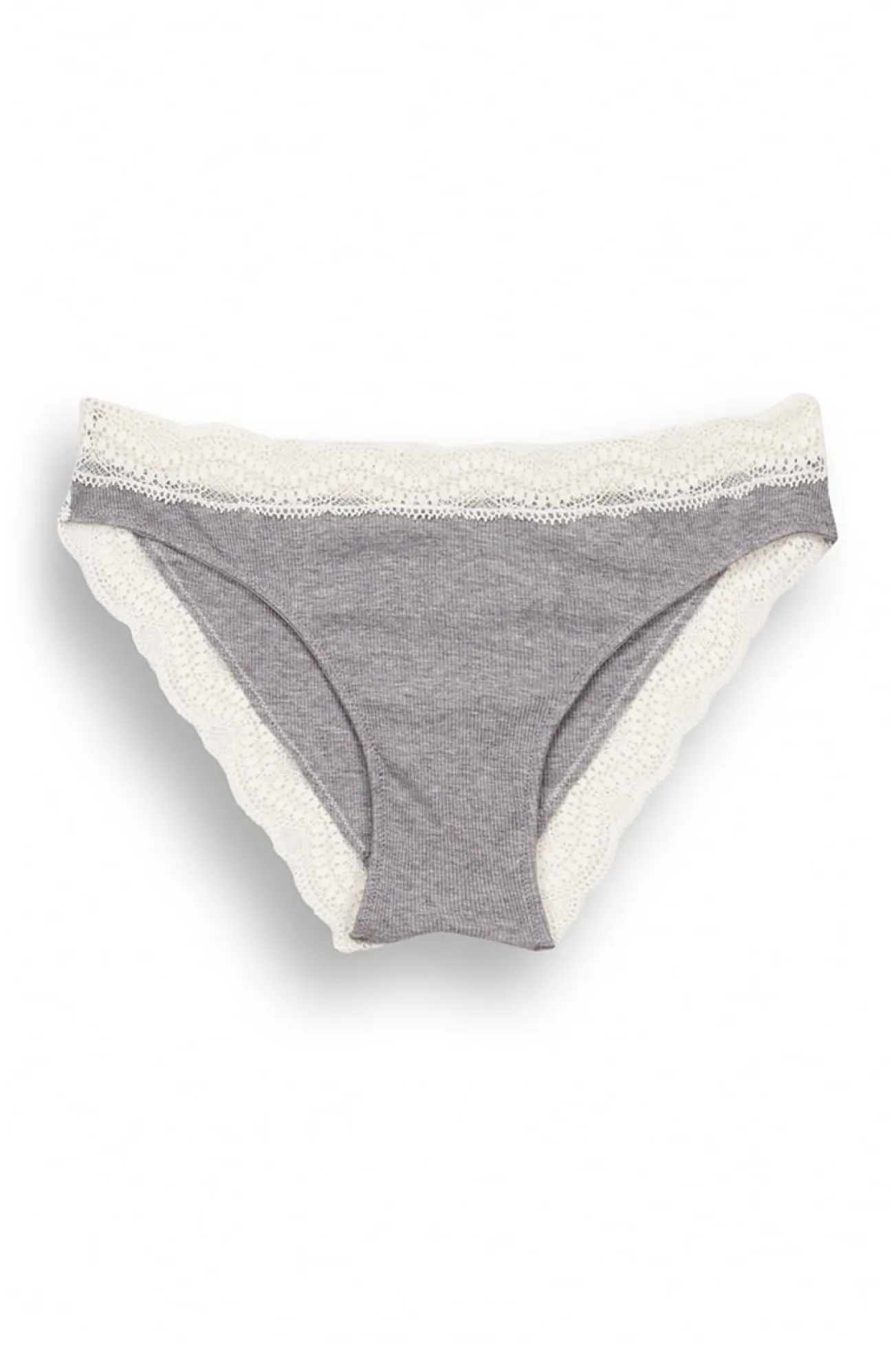 Cueca algodão gris