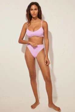 Cueca biquíni alta reversível