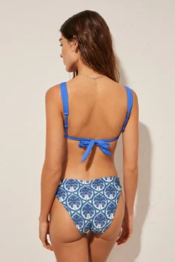 Cueca biquíni clássica reversível