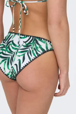 Cueca biquíni estampada