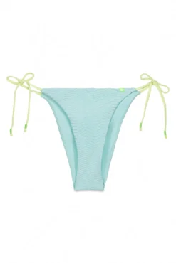 Cueca biquíni verde meia alça