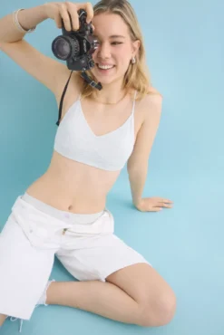 Cueca boxer cinza sem costura