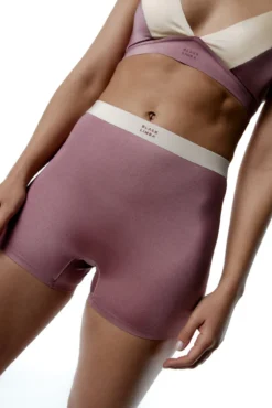 Cueca boxer de microfibra brilhante
