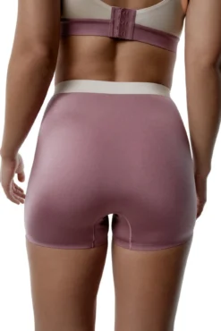 Cueca boxer de microfibra brilhante