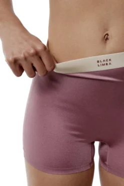 Cueca boxer de microfibra brilhante