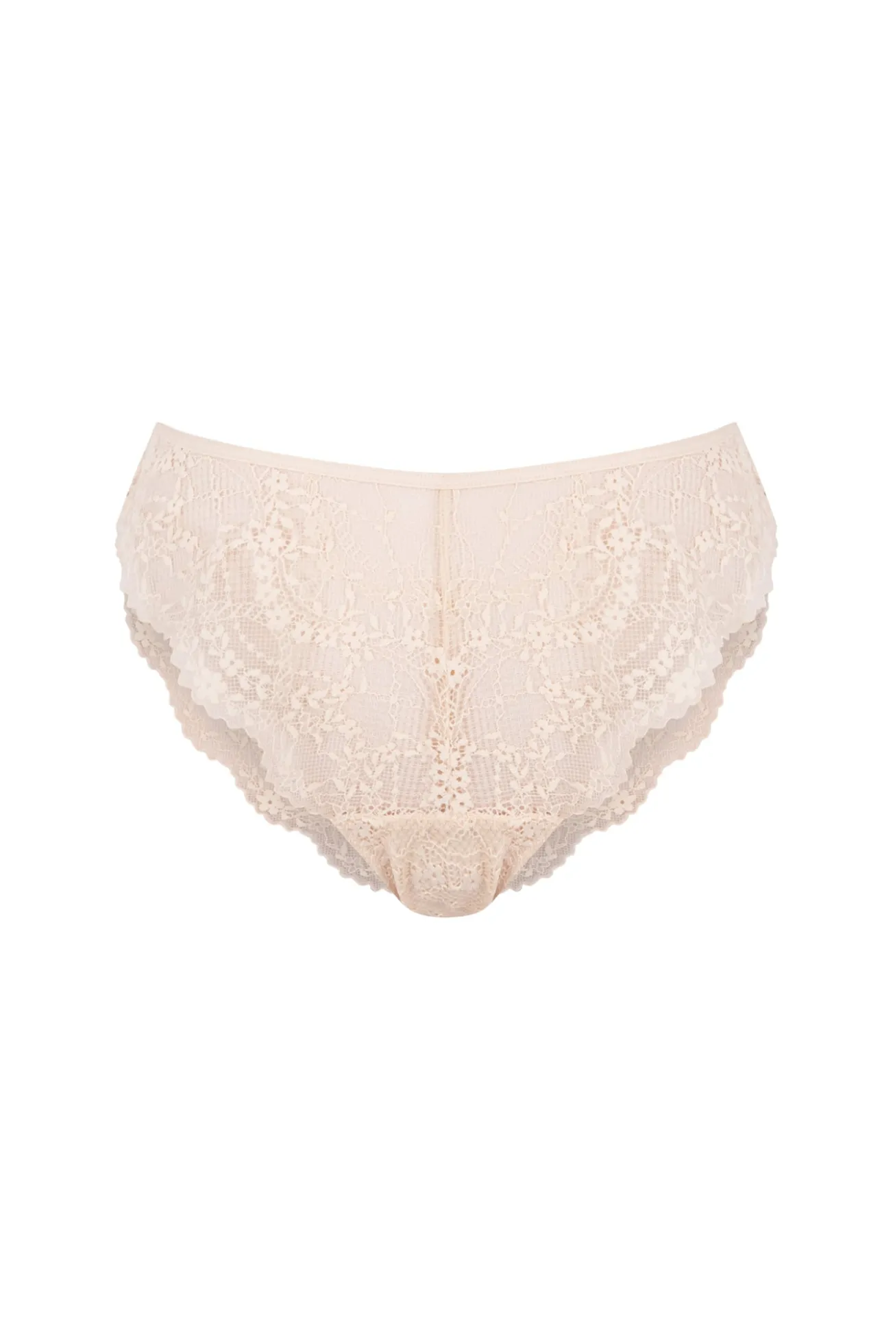 Cueca clássica de renda nude