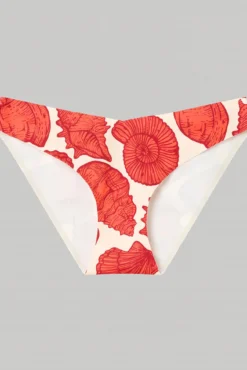Cueca de biquíni brasileira com corte em V