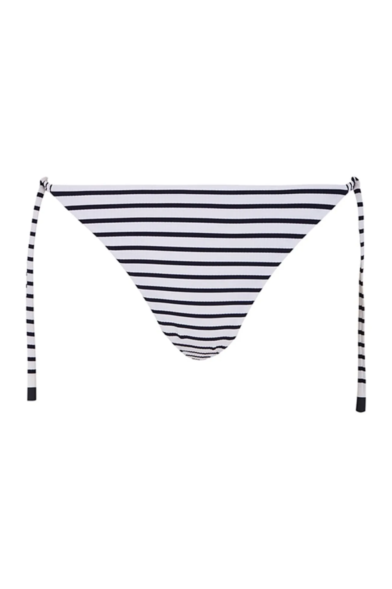 Cueca de biquíni brasileira cueca com riscas azul marinho