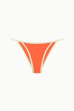 Cueca de biquíni laços clássica com debruns