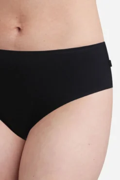 Cueca midi de algodão modal