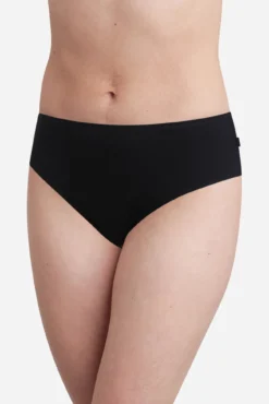 Cueca midi de algodão modal