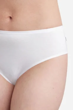Cueca midi de algodão modal