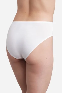 Cueca midi de algodão modal