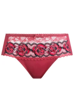 Cueca midi de renda Flower Elegance