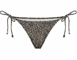 Cuecas de biquíni brasileiras estampado leopardo