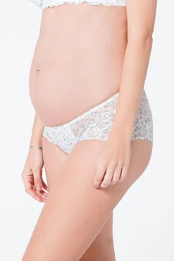 Cuequinha renda com estampado