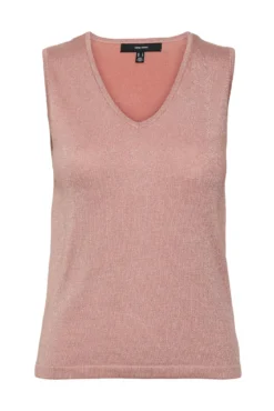 Decote de lurex com bico