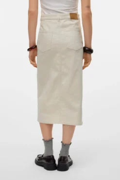 Falda vaquera midi