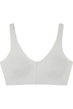 FANTASTIC Soutien halter pós-operatório algodão branco