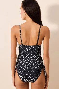 Fato de banho estampado bandeau
