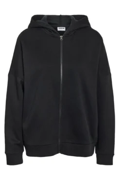 Fecho-éclair Sweatshirt com capuz