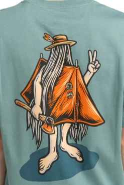 Happy Camper - T-shirt de manga curta para homem