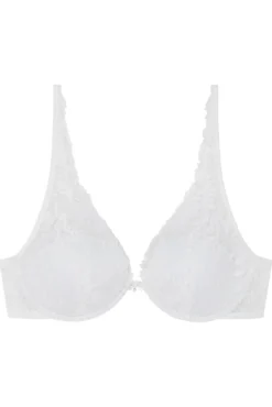 INTUITIVE Soutien halter enchimento renda branco