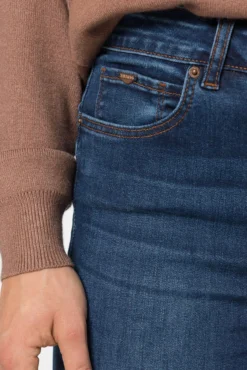 Jeans Body Curve Skinny de cintura alta Ecodenim
