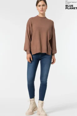 Jeans Body Curve Skinny de cintura alta Ecodenim