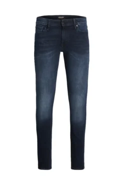 Jeans com efeito de lavagem slim
