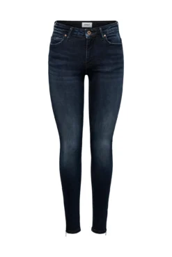 Jeans de cintura média
