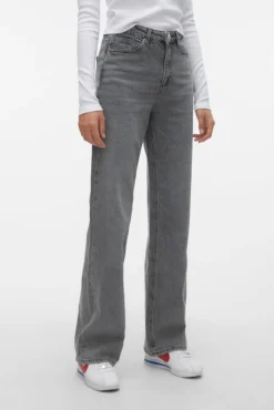 Jeans de corte alta