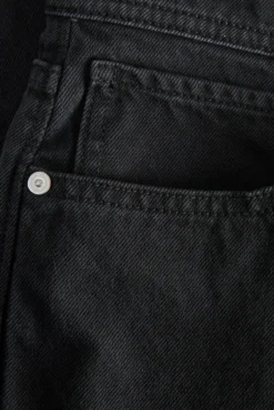 Jeans de corte relaxado