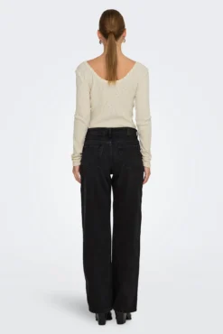 Jeans estilo largo
