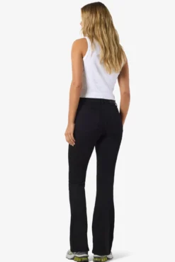 Jeans flare de cintura alta