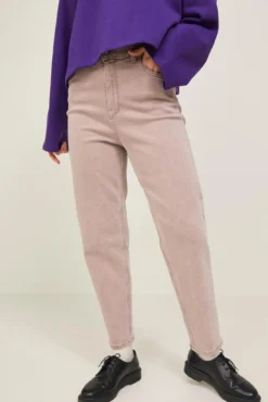 Jeans Lisbon mom fit cintura subida
