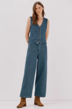 Jeans Marine textura