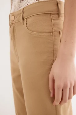 Jeans reto capri básico