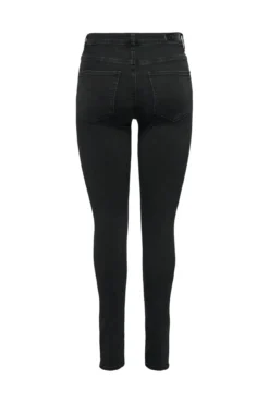 Jeans skinny de cintura corte