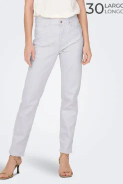 Jeans slim cintura alta