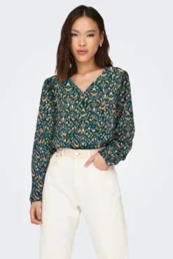Langärmelige Bluse
