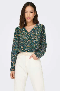 Langärmelige Bluse